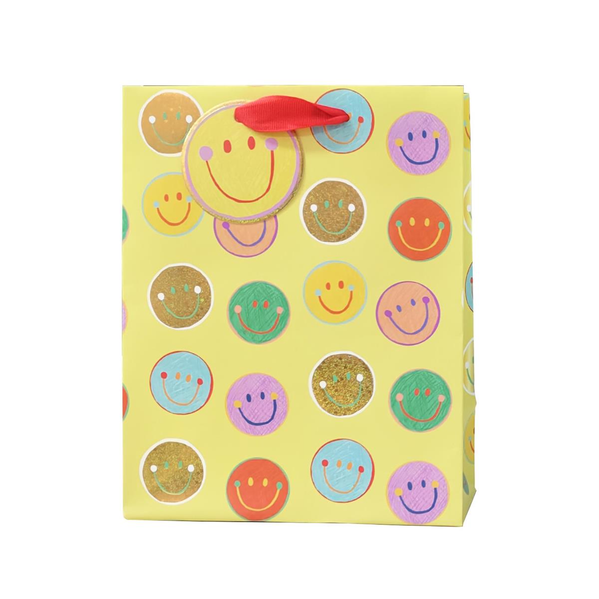 Smiley Faces Medium Gift Bag