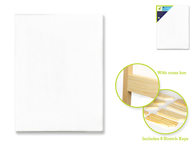 Stretch Artist Canvas: 18"x24" Primed Back-Stapled