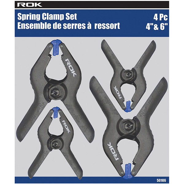 4-Pack Spring Clamps