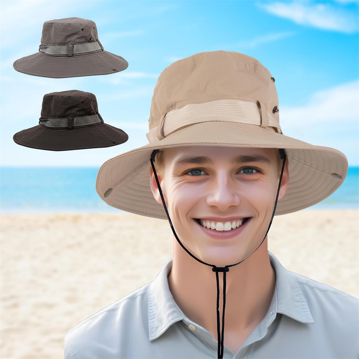 Camping Adult Hat, 3-pc.