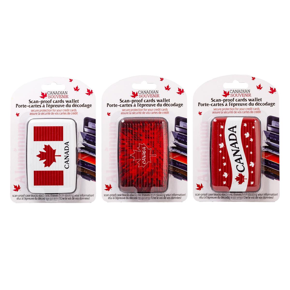 Scan-Proof Wallet with Pattern Aluminum