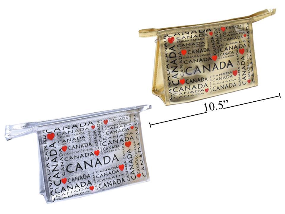 Canada PVC Pouch, 8" x 5.5", 2pcs