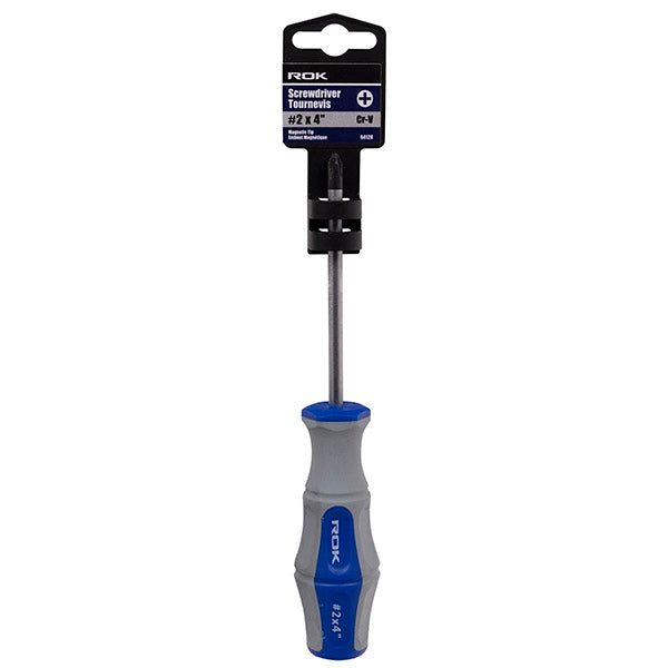 Phillips #2 Screwdriver, 4 in