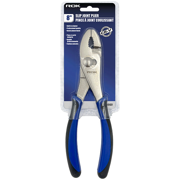 8-Inch Slip-Joint Pliers (Chrome Vanadium Steel)