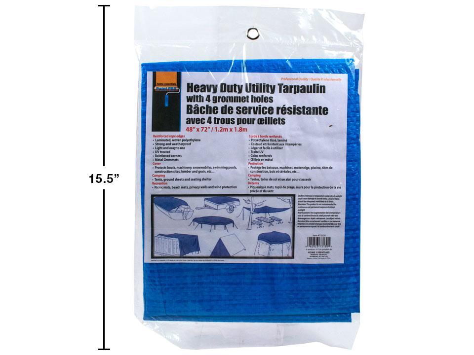 H.E. Paint Pro 48" x 72" HD Poly Utility Tarp