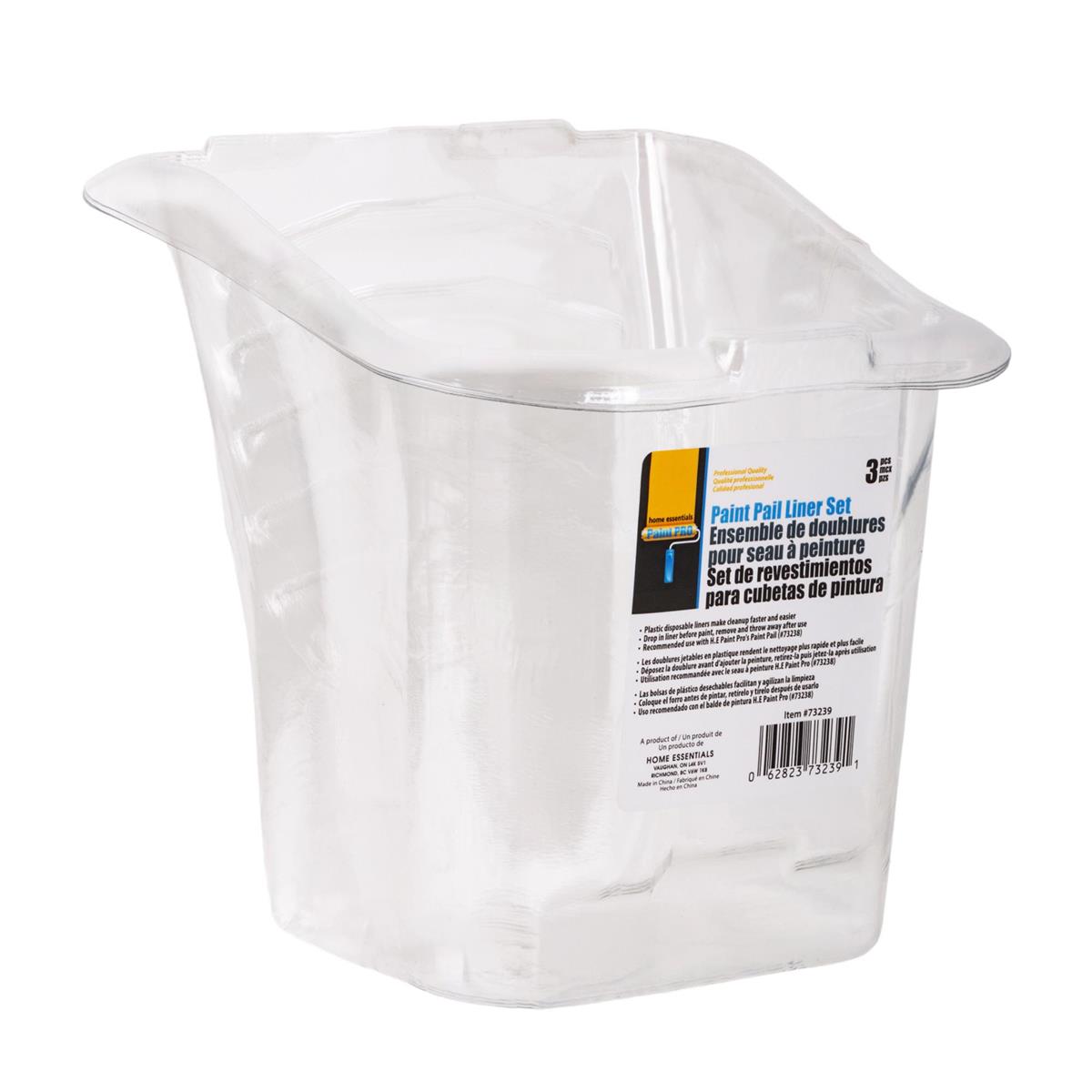 H.E. Paint Pro, 3-PC Paint Pail Liners