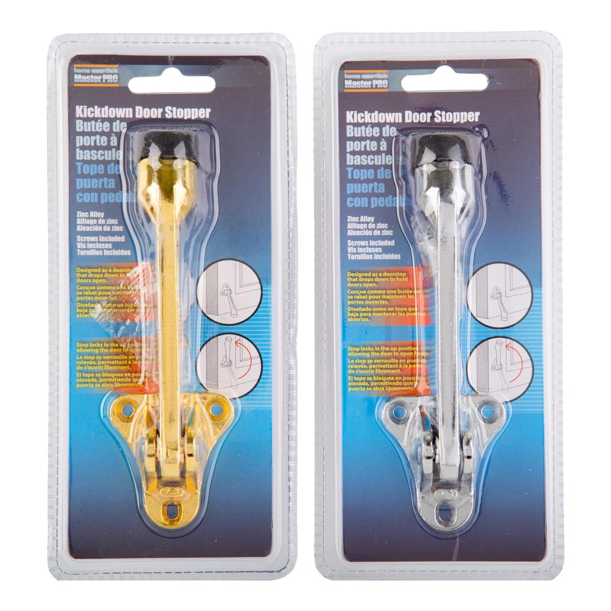 Zinc Alloy Kickdown Door Stopper