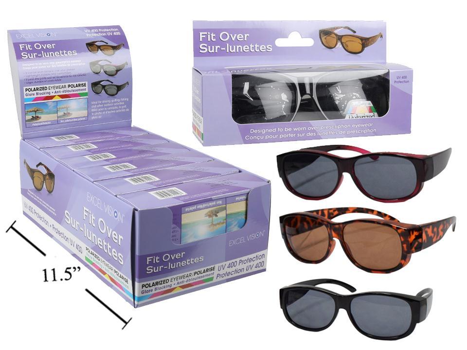 Excel Vision Ladies Fit Over Sunglasses Polarized