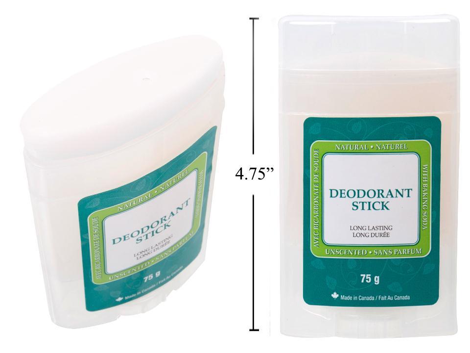 Natural Unscented Deodorant w/Baking Soda, Aluminum Free