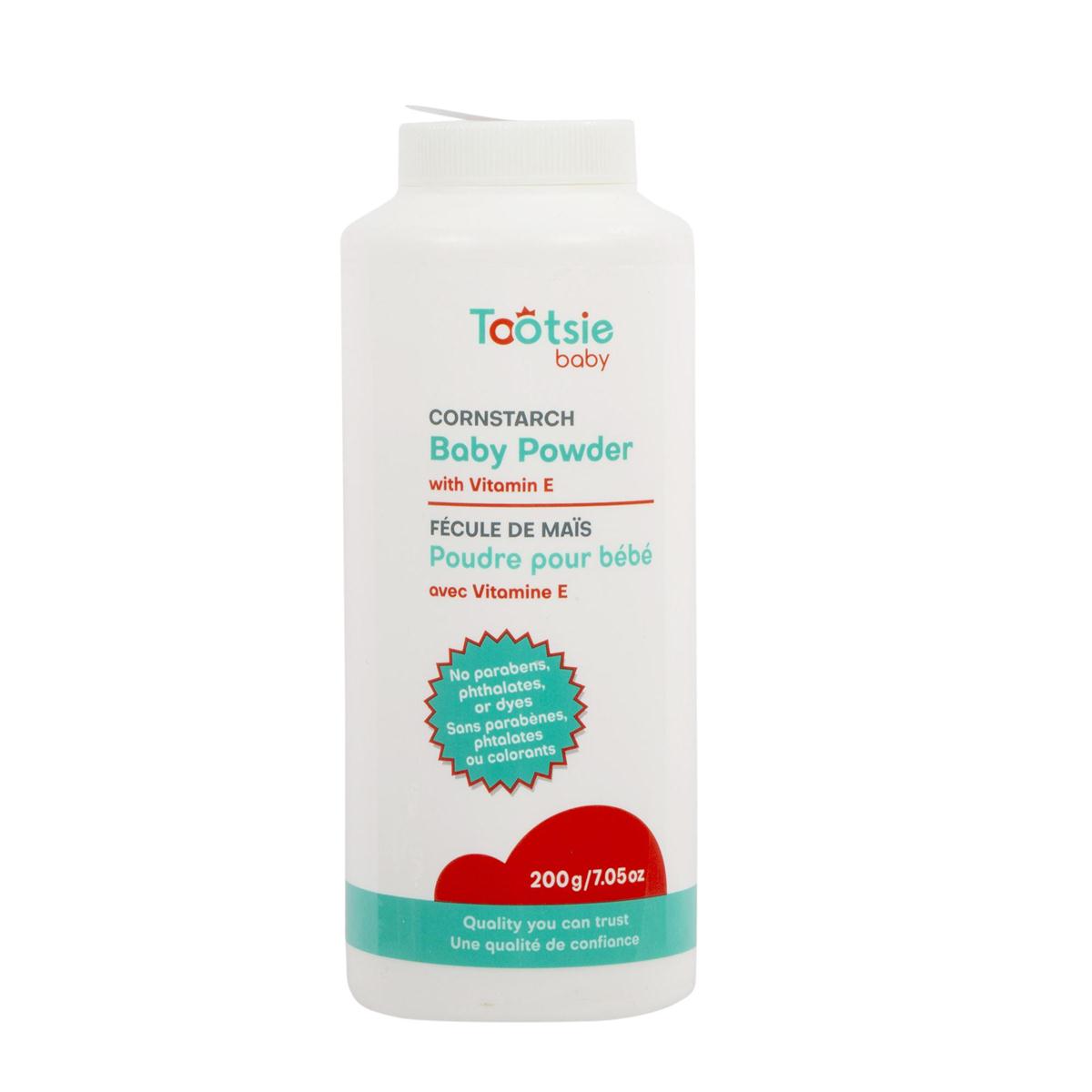 Tootsie Baby Cornstarch Baby Powder, 200g