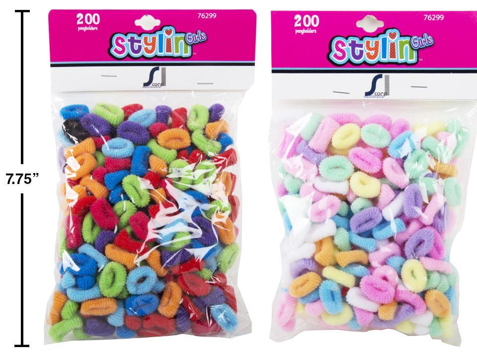 Stylin G Terry Ponyholders, 200-Pc