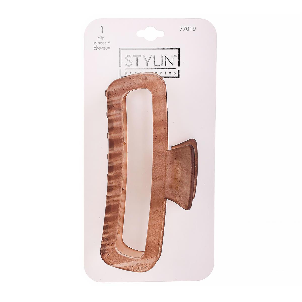 Semi-Frosted Hair Claw Clip