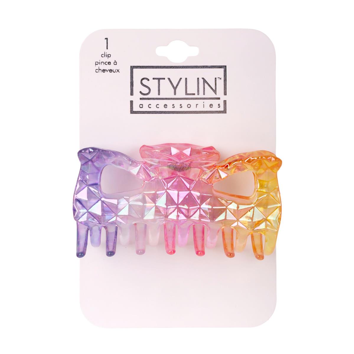Ombre Iridescent Hair Claw Clip