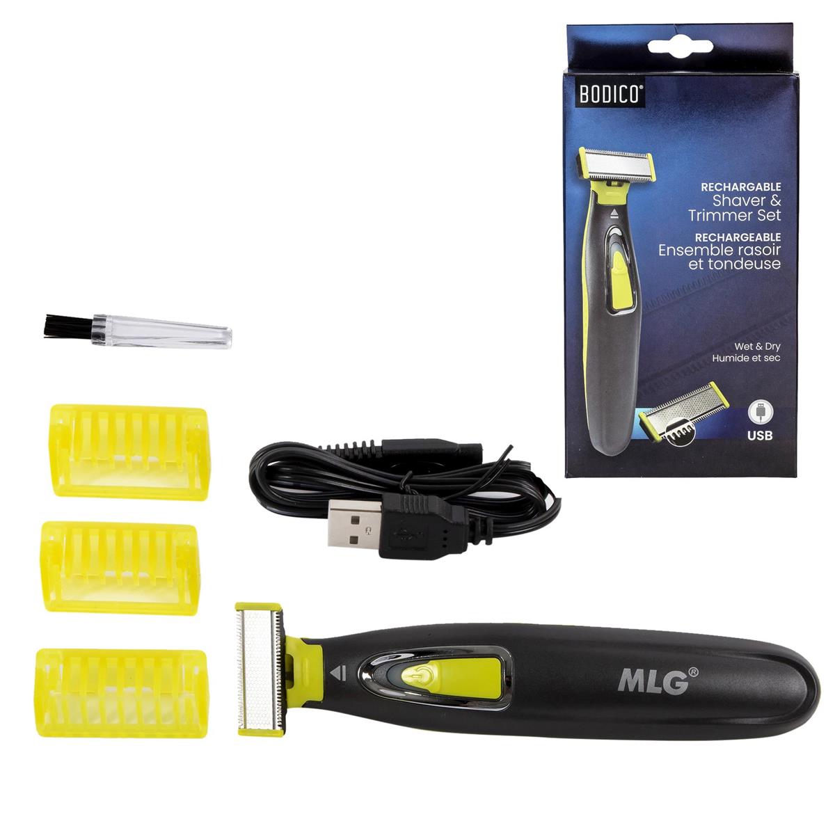 USB Rechargeable Men's Shaver & Trimmer