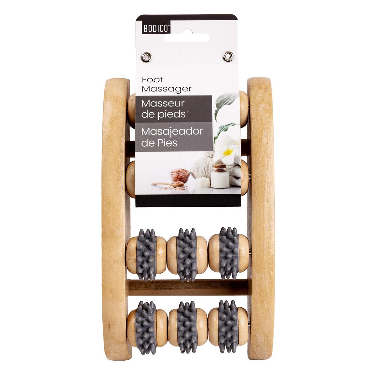 Bodico, Wood Foot Massager belly band