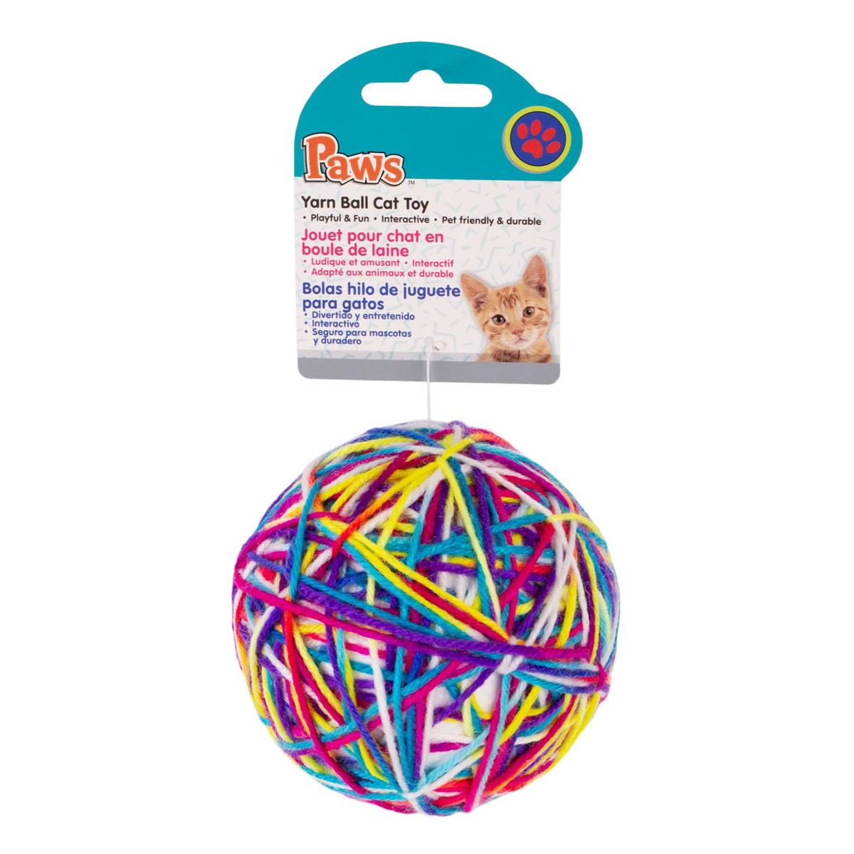 Yarn Ball Cat Toy