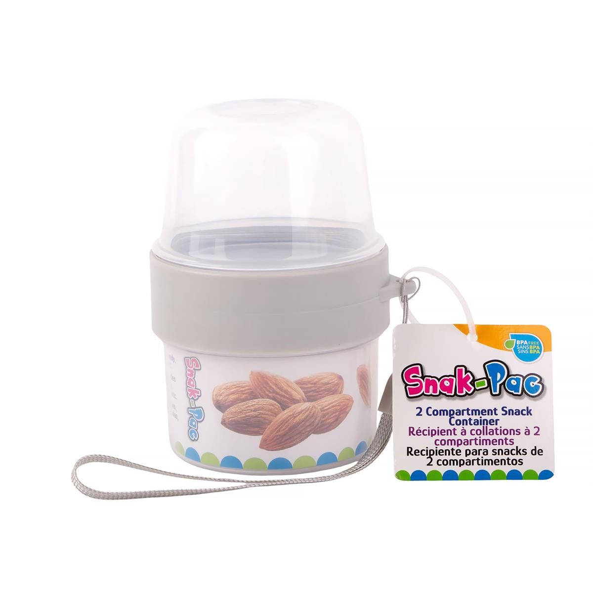 2-Tier Snack Stack Container with Strap