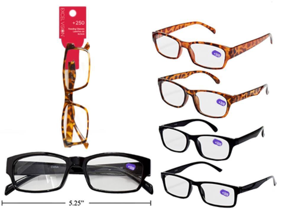 Excel Vision +250 Reading Glasses