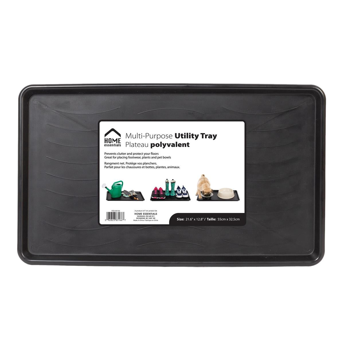 Plastic Boot Tray 21.6" x 12.8"