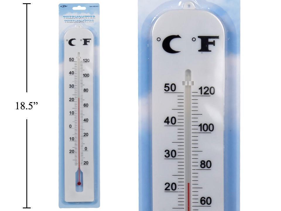16" Plastic Jumbo Thermometer