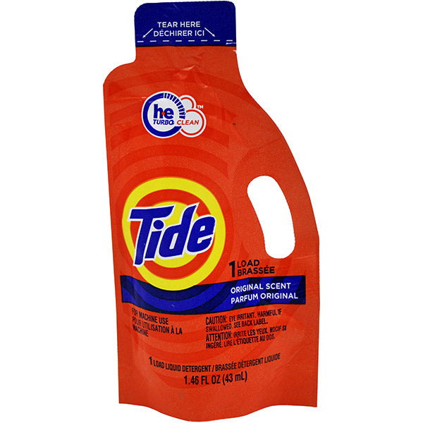 Tide Original Scent Laundry Detergent, 43 ml Travel Size