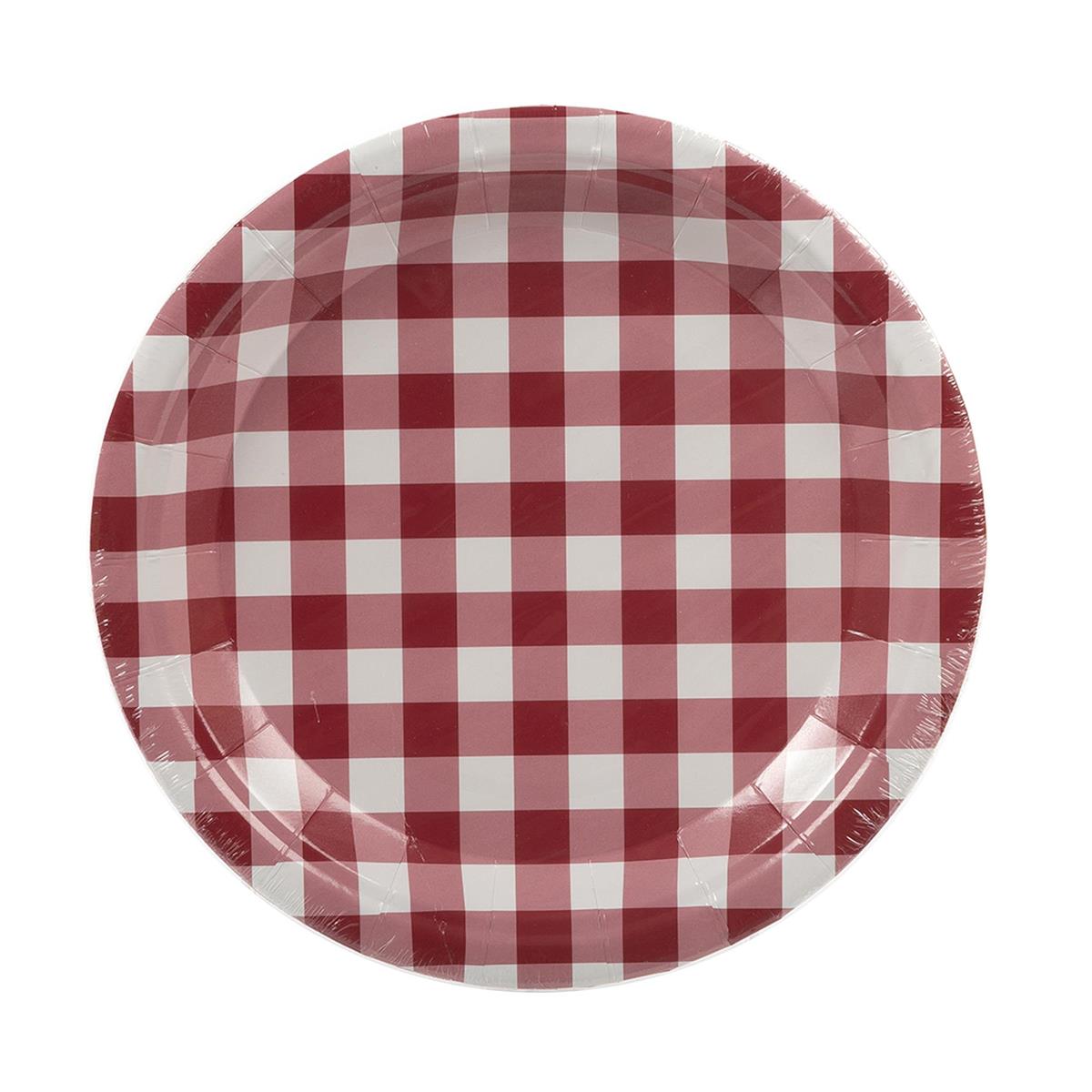 BBQ 9" Paper Plates, 8ct