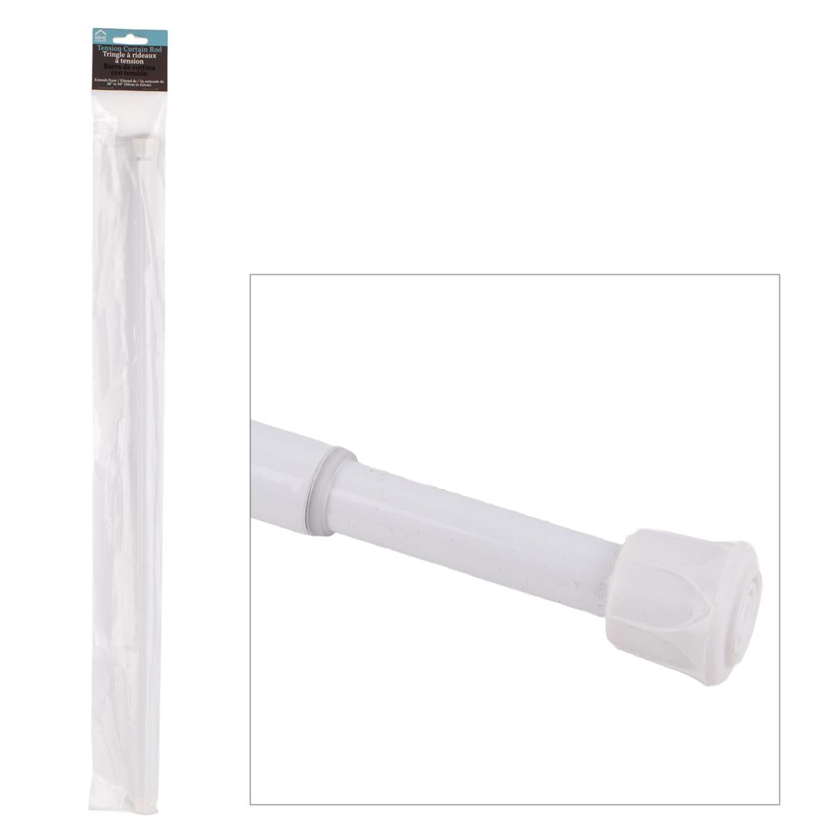Tension Curtain Rod 26" to 44"
