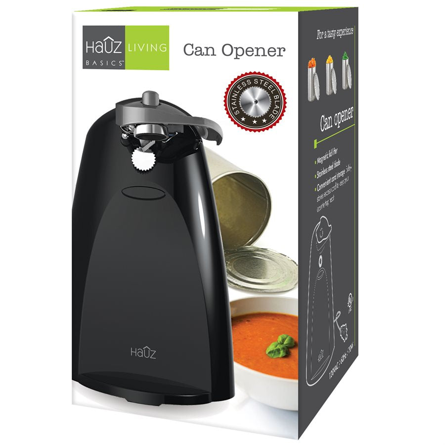 3-in-1 Black Can Opener
