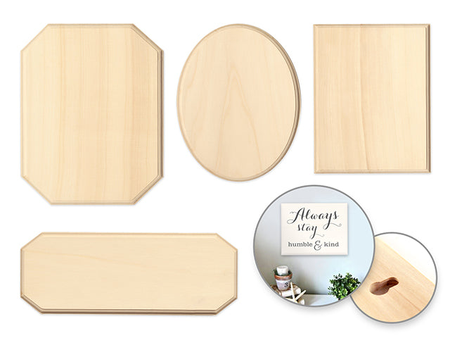 Wood Decor: Standard Plaques