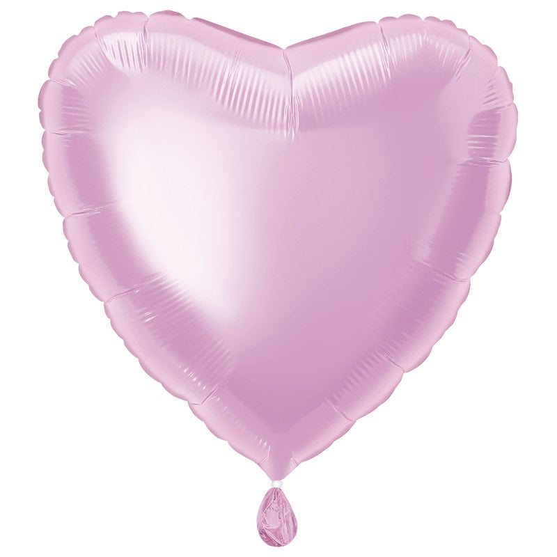 Solid Heart Foil Balloon 18"