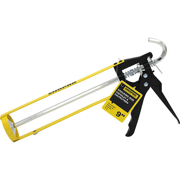 9-Inch Open-Frame Caulk Gun