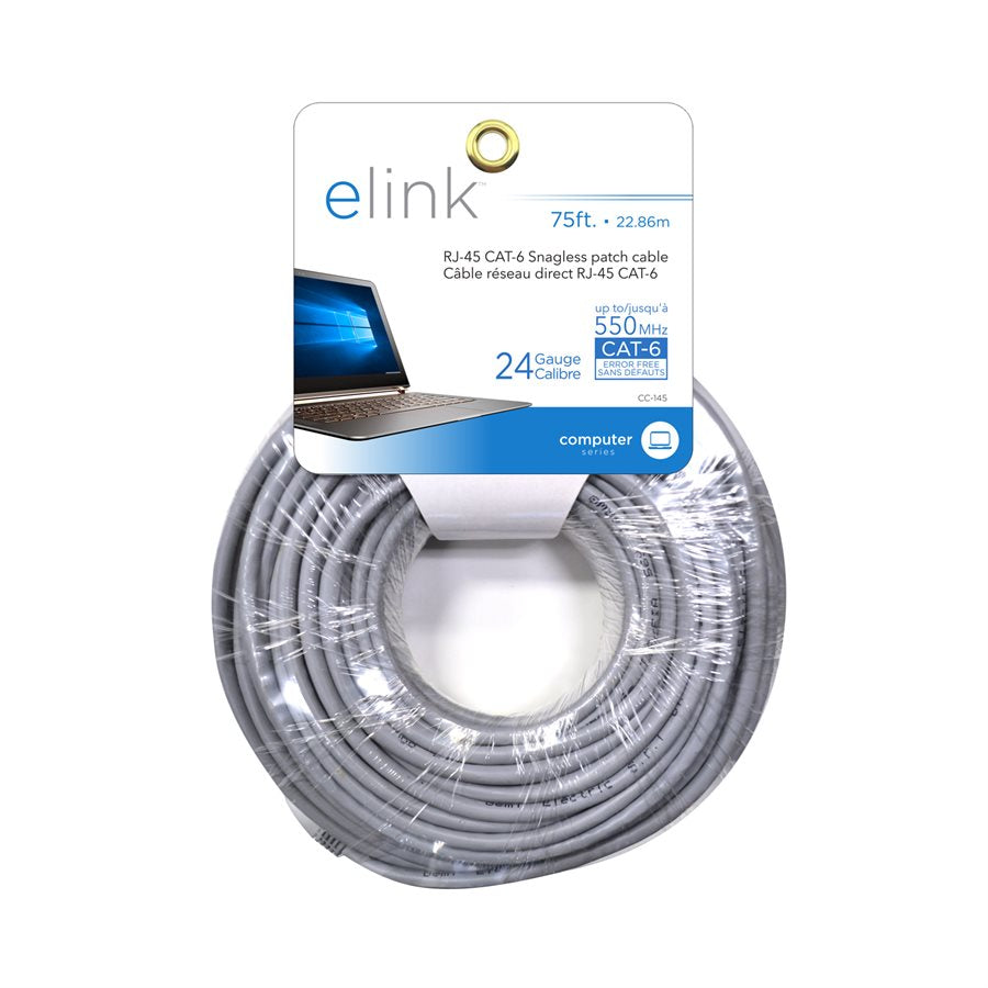 75 Ft. Straight Patch Cable CAT-6