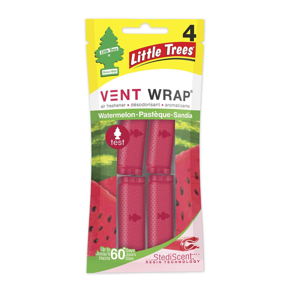 Little Trees Air Fresheners, Vent Wrap, Water Melon