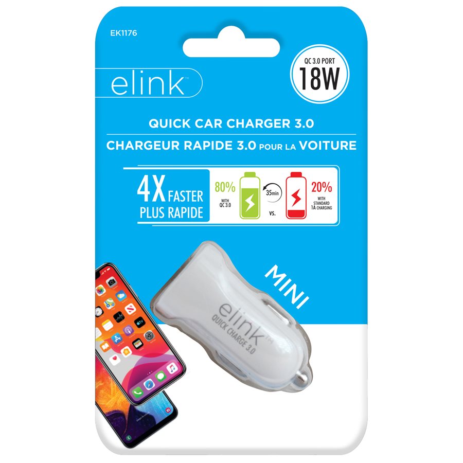 Universal Mini Quick 3.0 Car Charger