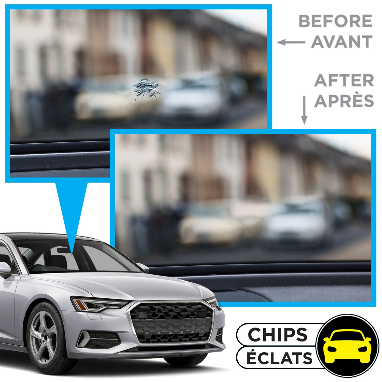 Windshield Crack Repair Kit