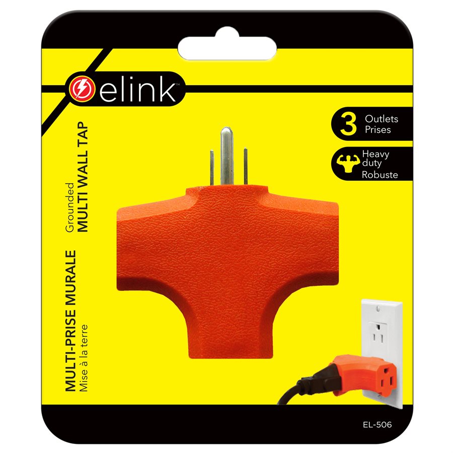 3-Outlet Heavy-Duty Wall Tap