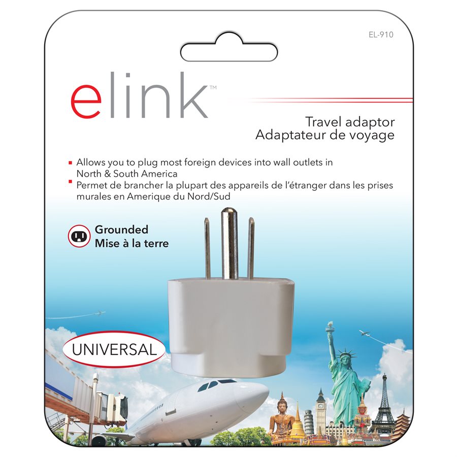 North & South America Foreign Plug Adaptor