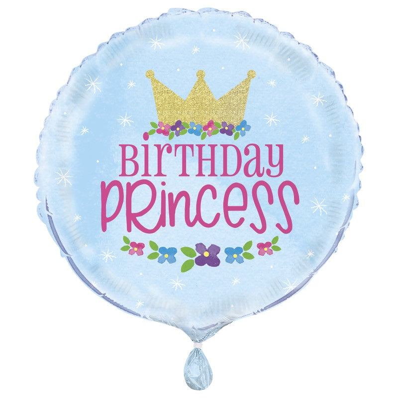 Magical Princess Round Foil Balloon 18"