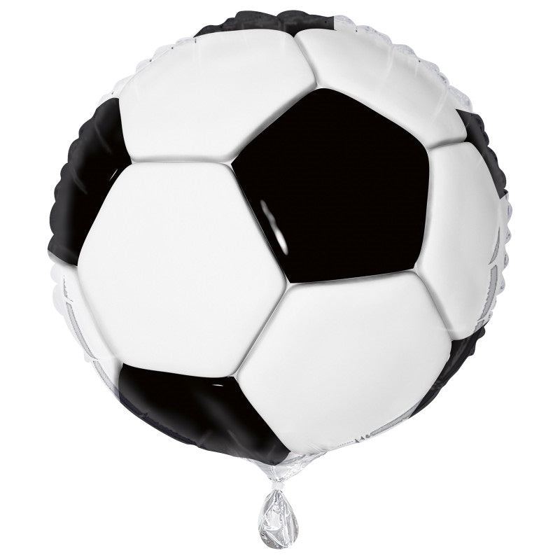 3D Soccer Round Foil Balloon 18"