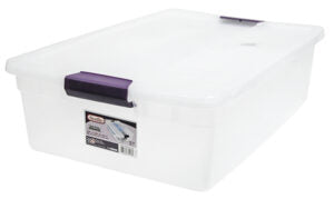 32qt Clearview Box with Latch