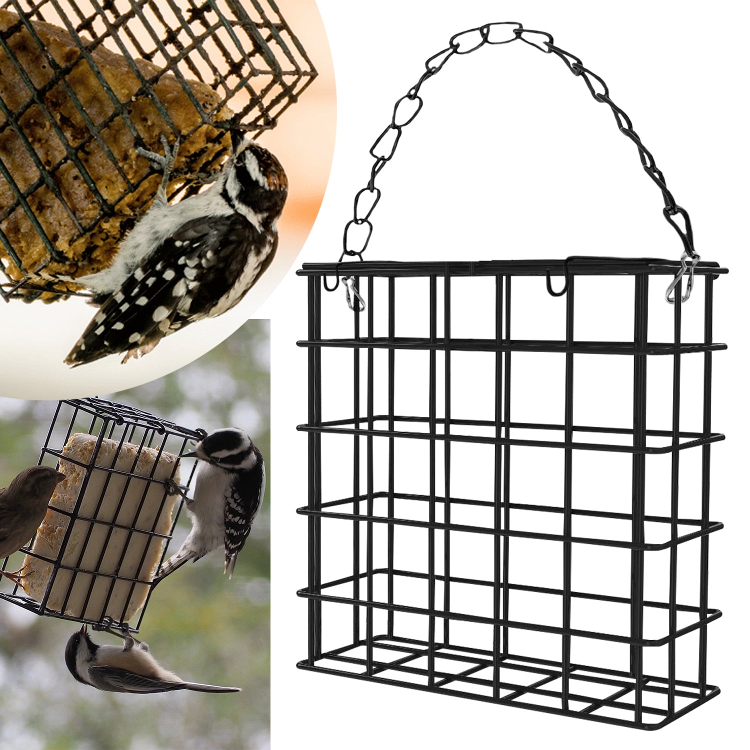 Animooos Suet Bird Feeder 5.5"