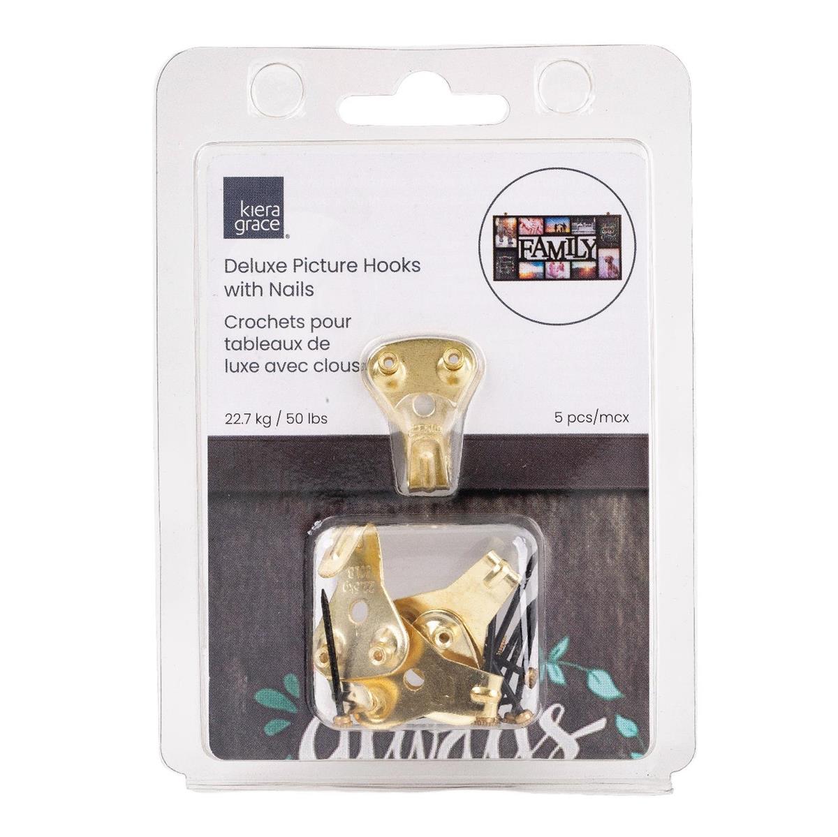 KG 5-PC 2 Hole Picture Hook