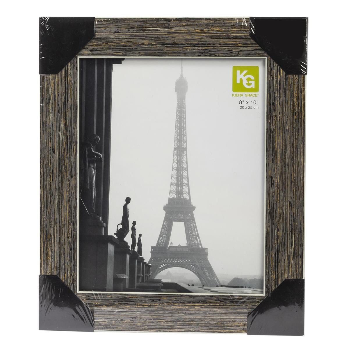 KG Emery 8X10" Frame, Weathered Grey Reclaimed Wood Finish