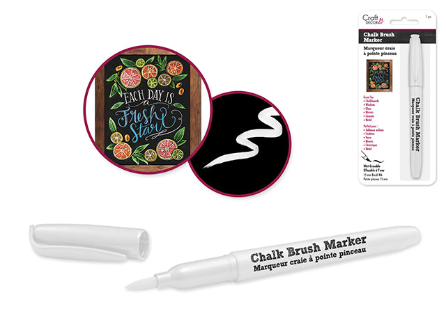 Craft Decor: Chalk-It-Up Brush Marker