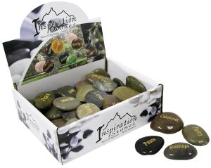 Stone With Inspiration Words