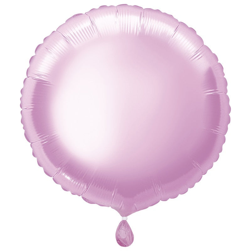 Solid Round Foil Balloon 18