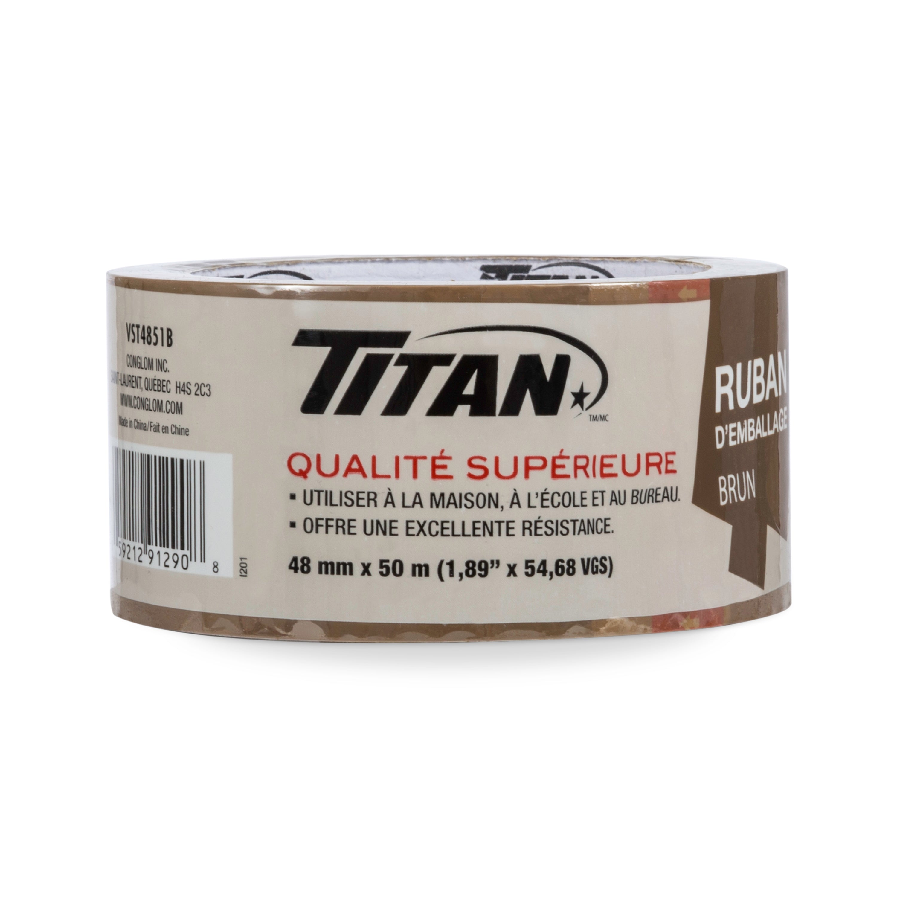 Titan Tan Tape Individually Wrapped 48Mm X 50M