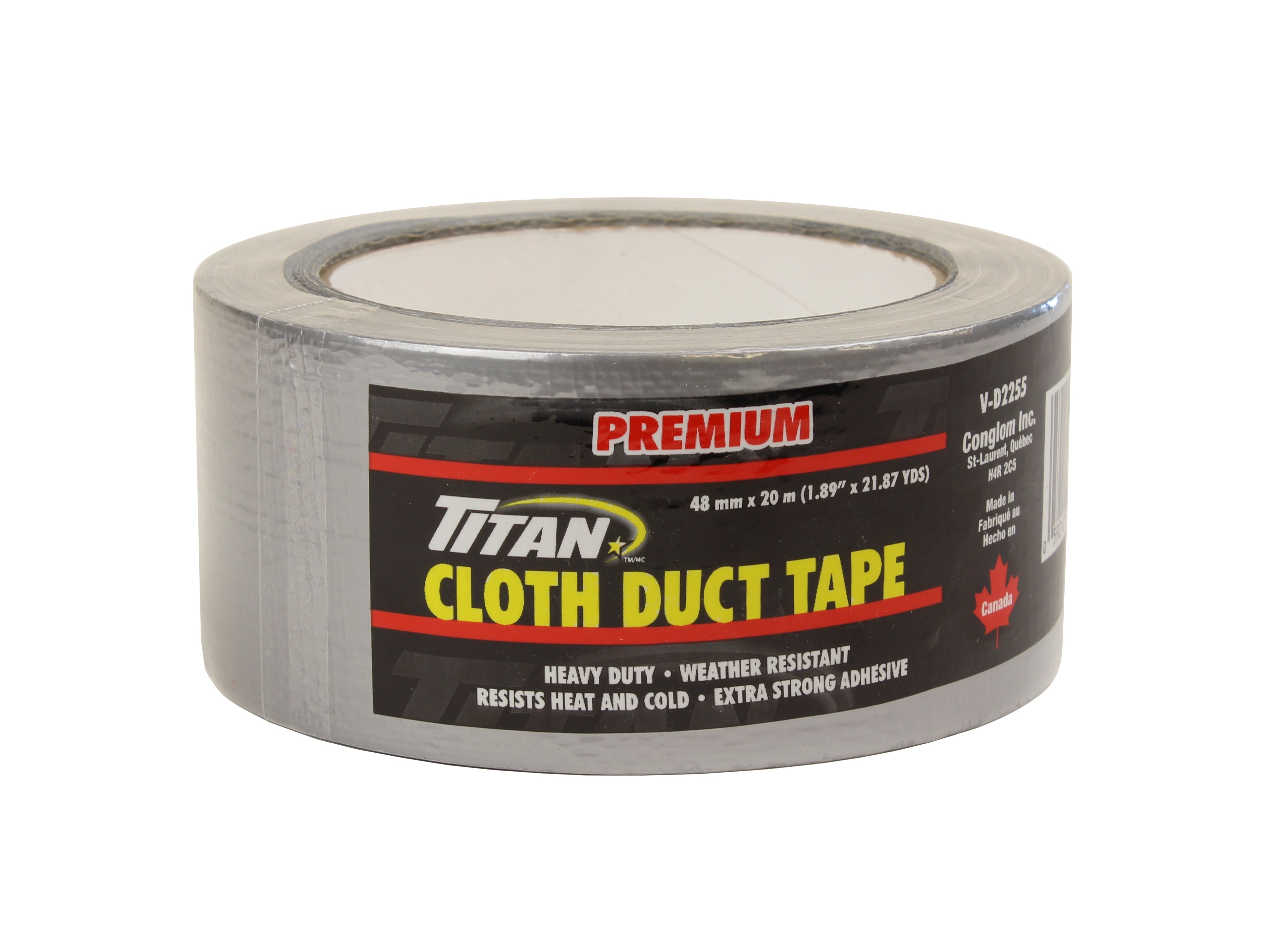 Titan Premium Silver Duct Tape 48Mm X 20M