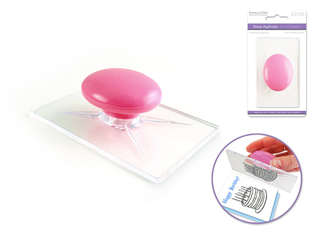 Acrylic Stamp Applicator with Handle