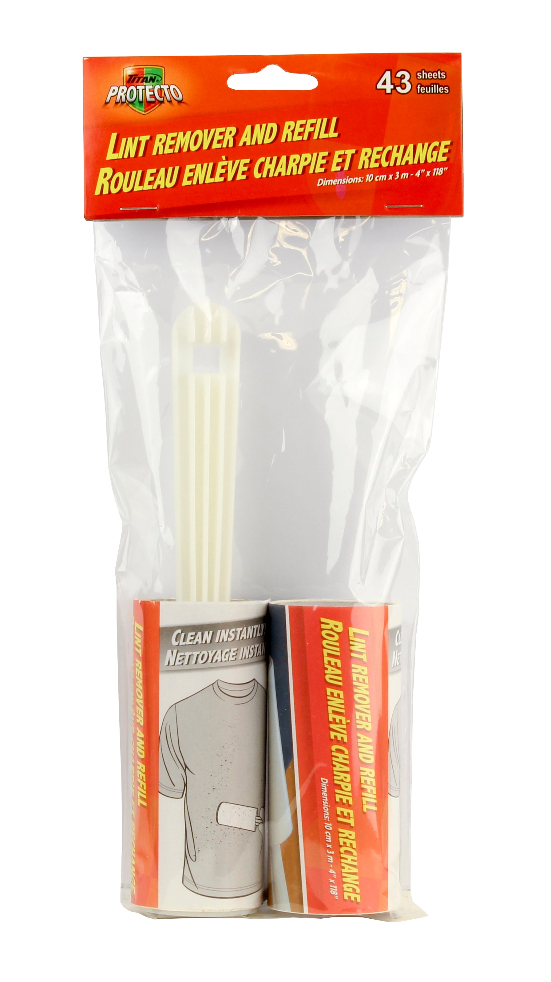 Titan Lint Remover And Refill 43 Sheets